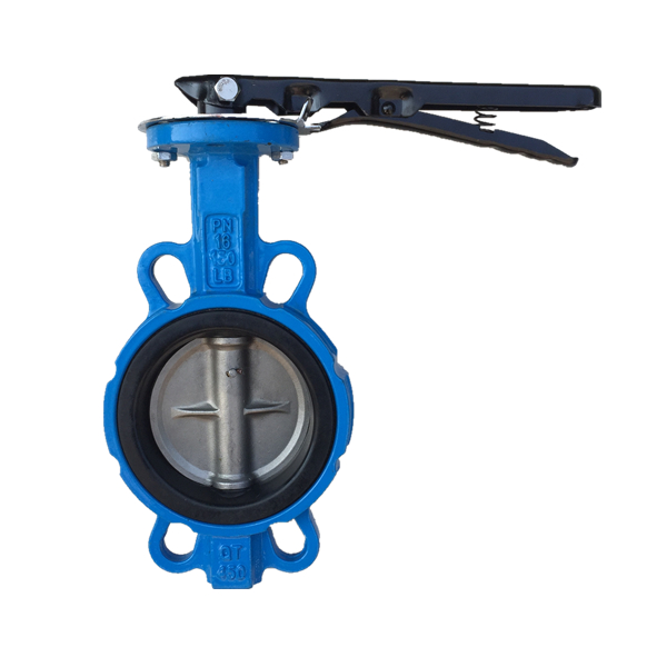 D71XP手柄對夾蝶閥不銹鋼板